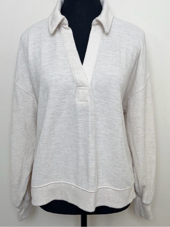 aerie Sweaters - aerie Cream V-Neck Collared Knit Pullover + Aritzia bundle